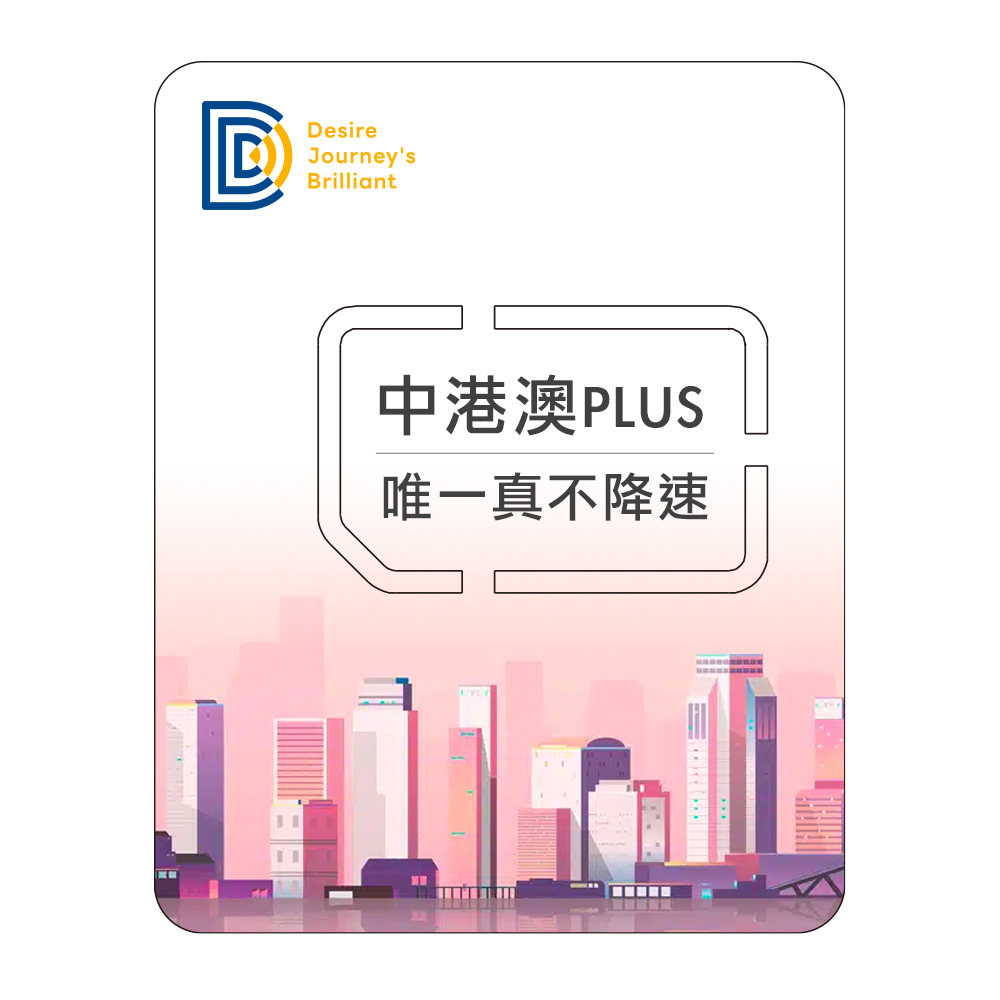 DJB eSIM 香港旅遊上網 eSIM網路實測心得分享，中港澳eSIM  PLUS，真吃到飽不降速，超推薦! @熊寶小榆の旅遊日記