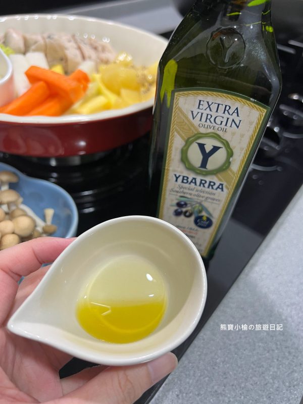 YBARRA 益百萊 西班牙原裝 特級冷壓初榨橄欖油! 輕食雞肉沙拉料理。 @熊寶小榆の旅遊日記