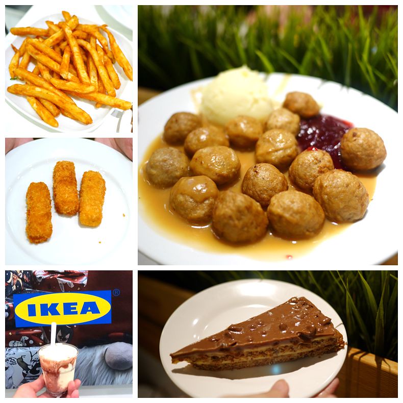 【桃園美食】IKEA宜家家居餐廳(桃園店)。逛北歐風家具 . 順吃瑞典風味餐點。蒜蓉奶油小龍蝦麵、紙包雞、雞肉紅醬千層麵新上市。 @熊寶小榆の旅遊日記